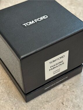 Tom Ford Black & White "Fucking Fabulous" Candle with Box